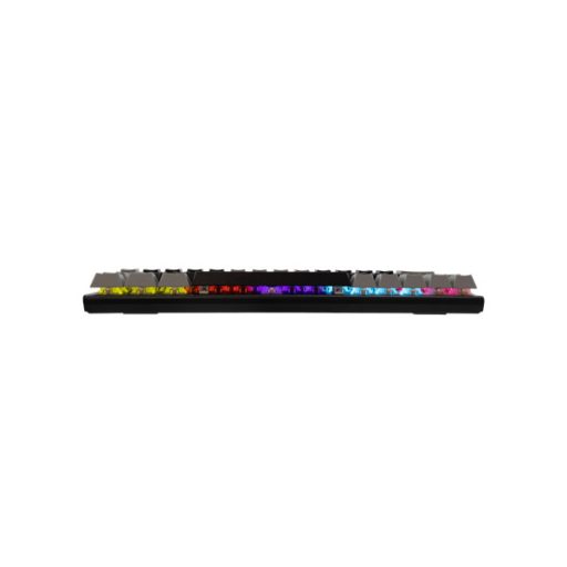 WHITE SHARK WAKIZASHI-2/B-G/R-HU, GK-002113V2/B-G/R-HU fekete/szürke magyar, mechanikus gamer billentyűzet, piros kapcs.