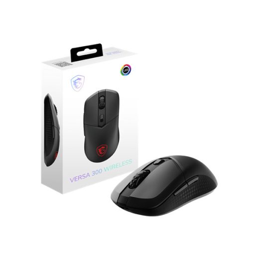 MSI ACCY VERSA 300 W Wireless Gaming Mouse, Black