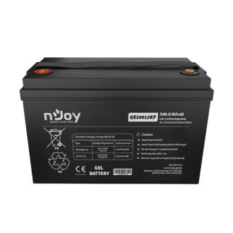   APC (NJOY) GE10012KF Akkumulátor 12V, 300.6W/cell, VRLA GEL, gondozásmentes T11(M8)