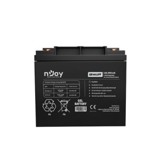   APC (NJOY) GE4012FF Akkumulátor 12V, 126W/cell, VRLA GEL, gondozásmentes T6 (M6)