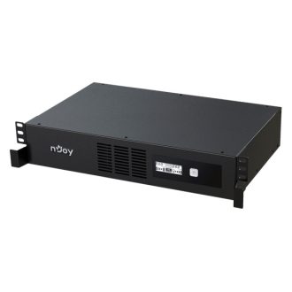  NJOY Szünetmentes Code 1000, 1KVA, 600W, Line-Interactive, rack (2U), LCD display