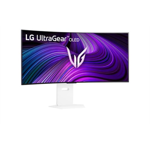 LG OLED Gaming 240Hz ívelt smart monitor 39" 39GX90SA, 3440x1440, 21:9, 275cd/m2, 1ms, HDMIx2/USBx2/USB-C