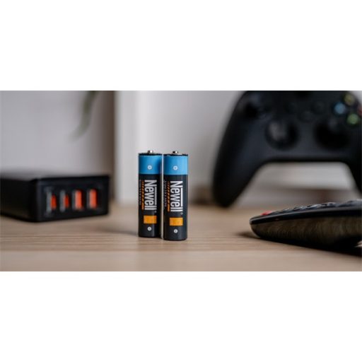 NEWELL USB-C 1550 ceruza elem akkumulátor, R6, AA,  tartozék USB-A / USB-C kábel, 40 hónap garancia