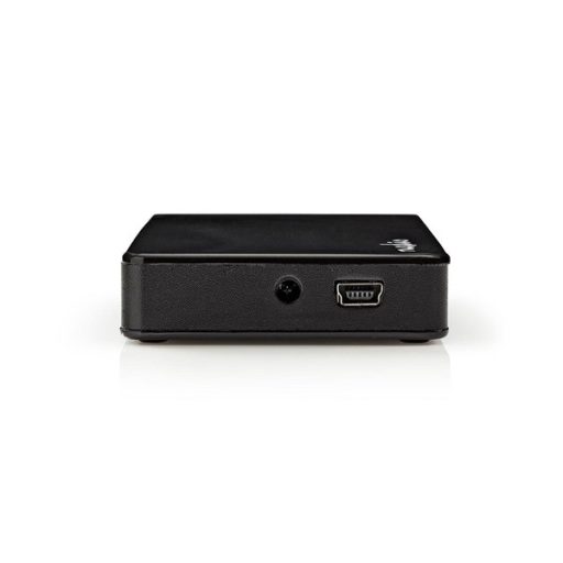 Nedis UHUBU2730BK aktív 7 portos USB HUB, USB 2.0, 5V táp