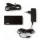 Nedis UHUBU3420BK aktív 4 portos USB HUB, USB 3.2 Gen 1, 5V táp