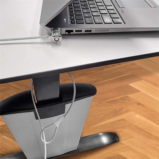 Nedis NBLKK1002ME notebook zár, kulcsos