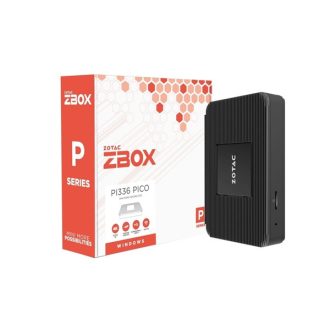   ZOTAC PC ZBOX, Intel N-series N6211 3GHz, 4GB, 128GB SSD, HDMI, Displayport, LAN, WIFI, BT, 3xUSB, WIN11P Passzív