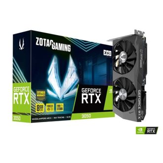 ZOTAC Videokártya PCI-Ex16x nVIDIA RTX 3050 ECO 8GB GDDR6