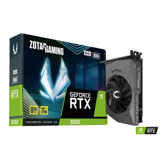   ZOTAC Videokártya PCI-Ex16x nVIDIA RTX 3050 ECO SOLO 6GB GDDR6