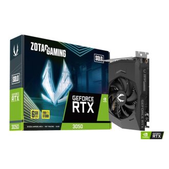   ZOTAC Videokártya PCI-Ex16x nVIDIA RTX 3050 SOLO 6GB GDDR6 BULK