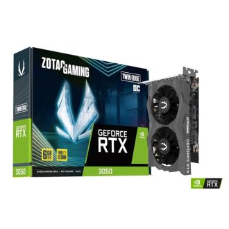   ZOTAC Videokártya PCI-Ex16x nVIDIA RTX 3050 TWIN EDGE OC 6GB GDDR6