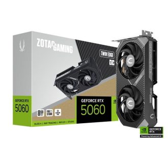   ZOTAC Videokártya PCI-Ex16x nVIDIA RTX 5060 TWIN EDGE OC 8GB GDDR7