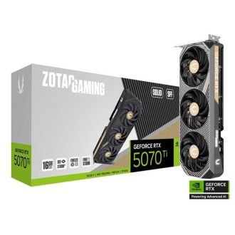   ZOTAC Videokártya PCI-Ex16x nVIDIA RTX 5070 Ti SO SFF 16GB GDDR7 BULK