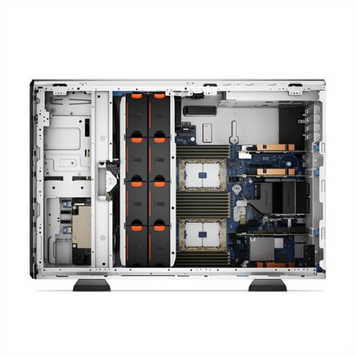 DELL ISG szerver - PE T550 torony (8x3.5"), 1x10C S4310T 2.3GHz, NoRAM, NoDisk; H755, iD9 En., 2x700W.