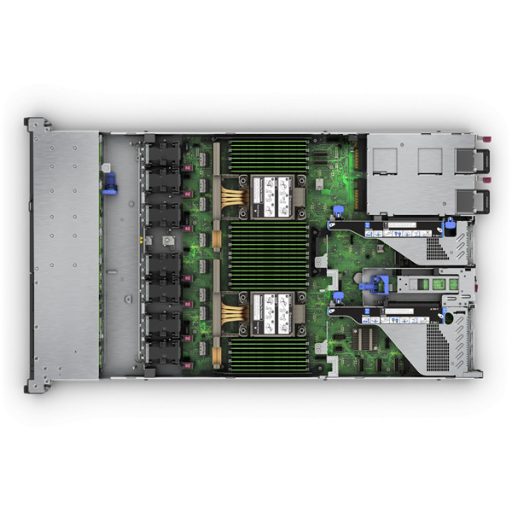 HPE rack szerver ProLiant DL360 Gen11, Intel Xeon-S 12C 4510 2.40GHz, 2x32GB, 2x480GB SSD, 8SFF, MR408i-o, 2x1000W