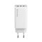 COLORWAY AC töltő GaN Mini CW-CHS058PD-WT 65W PD port PPS USB (USB-2C1A) fehér