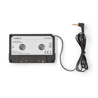   Nedis ACON2200BK autórádió kazetta dapter (adapter kazetta)