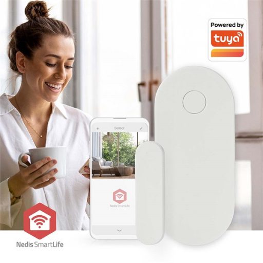 Nedis ZBSD10WT okos ablak / ajtó nyitás érzékelő, Zigbee 3.0, elemes, Android™ / IOS