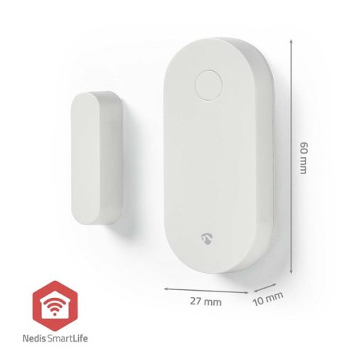 Nedis ZBSD10WT okos ablak / ajtó nyitás érzékelő, Zigbee 3.0, elemes, Android™ / IOS