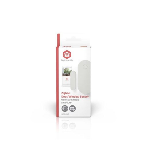 Nedis ZBSD10WT okos ablak / ajtó nyitás érzékelő, Zigbee 3.0, elemes, Android™ / IOS