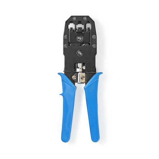 Nedis CCGB89510BU UTP (szerelő) krimpelő fogó RJ45, RJ11, RJ10