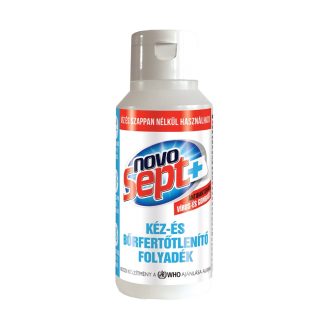   Kéz- és bőrfertőtlenítő 120 ml., visszazárható flip-top kupakkal Novosept