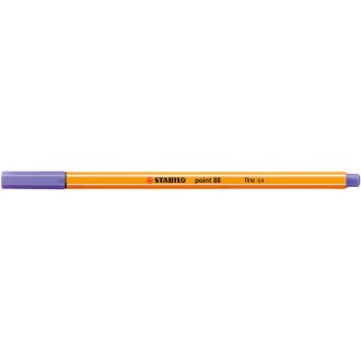 Rostirón, tűfilc 0,4mm, STABILO Point 88 halvány lila