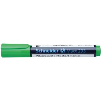   Tábla- és flipchart marker 2-5mm, vágott végű Schneider Maxx 293 zöld