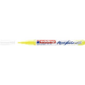 Akril marker 1-2mm, Edding 5300 neon sárga