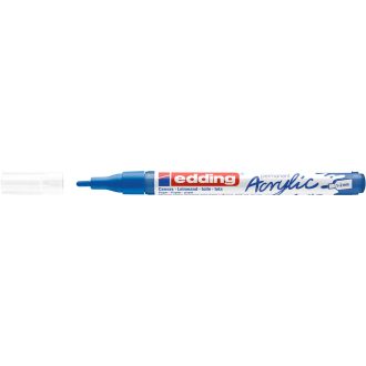 Akril marker 1-2mm, Edding 5300 kék