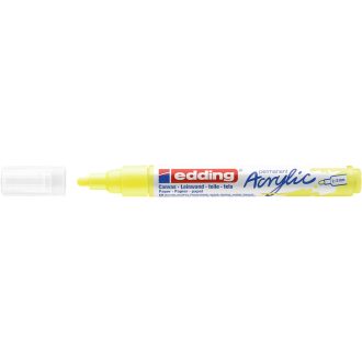 Akril marker 2-3mm, Edding 5100 neon citromsárga