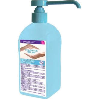   Kéz- és bőrfertőtlenítő gél 500 ml alkoholos Phago Rub
