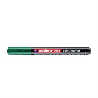 Lakkmarker 1-2mm, kerek Edding 791 zöld