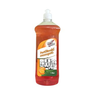   Mosogatószer 1 liter fertőtlenítő hatással Well Done Fresh Orange