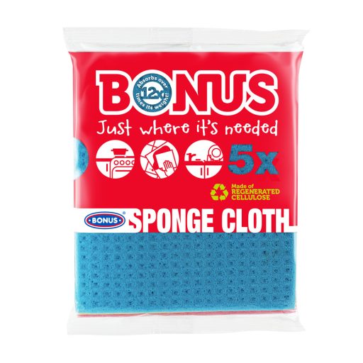 Szivacsos kendő 5 db/csomag Bonus_B156