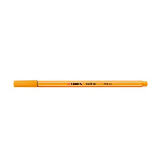 Rostirón, tűfilc 0,4mm, STABILO Point 88 narancs