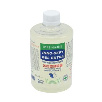   Kéz- és bőrfertőtlenítő gél kupakkal 500 ml INNO SEPT GÉL EXTRA