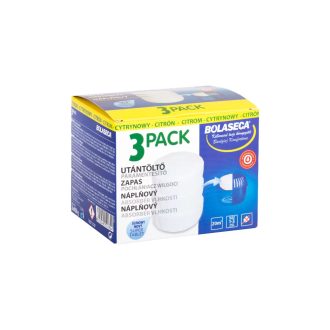   Páramentesítő utántöltő tabletta 3 x 450 g Bolaseca citrom