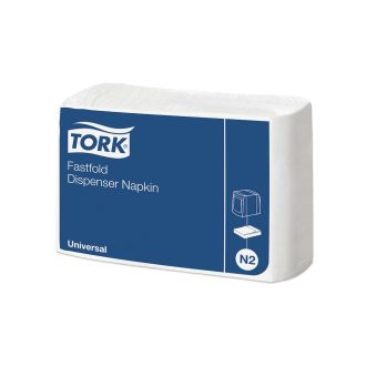   Szalvéta adagolóba 300 szál/csomag 36 csomag/karton N2 Counterfold Tork_10933 fehér