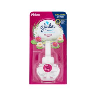   Légfrissítő elektromos utántöltő 20 ml Glade® Relaxing Zen/Japán kert