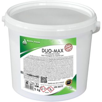   Mosogató- és tisztítópor fertőtlenítő hatással vödrös 5 kg DUO-MAX