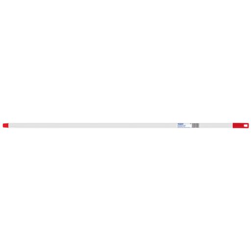 Felmosónyél / partvis nyél alumínium 120 cm menetes véggel Bonus_B207P piros véggel