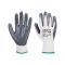 Védőkesztyű PU tenyérmártással nylon méret: XL szín: szürke-fehér A310 Portwest