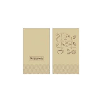   Szalvéta 2 rétegű 1/8 hajtás lapméret: 33 x 33 cm 50 db/csomag Jó reggelt! Lucart Econatural _82100300