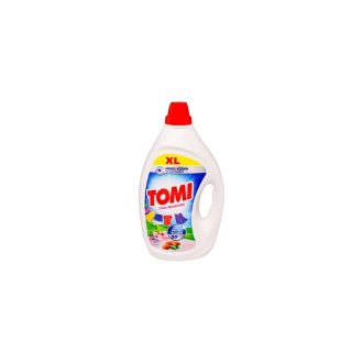   Mosógél 2,25 liter (50 mosás) színes ruhákhoz Tomi Mandulatej