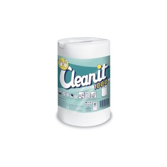   Háztartási papírtörlő kéztörlő 2 rétegű 700 lapos 6 tekercs/karton Cleanit XXL1000 Lucart_821723