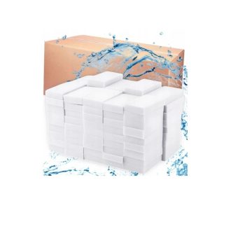 Szivacs mágikus 100 db/csomag 100x60x20 mm fehér