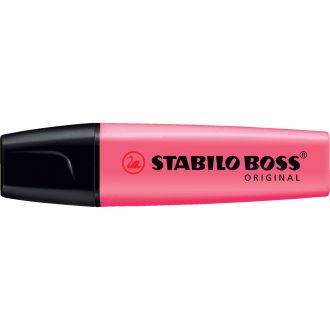  Szövegkiemelő 2-5mm, vágott hegyű, STABILO Boss original ciklámen