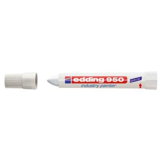 Alkoholos jelölő marker 10mm, kúpos Edding 950 fehér
