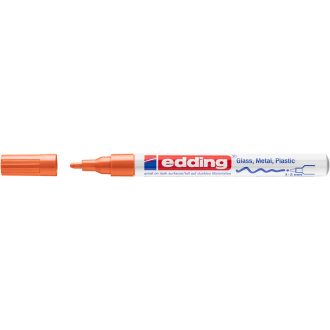 Lakkmarker 1-2mm, kerek Edding 751 narancs
